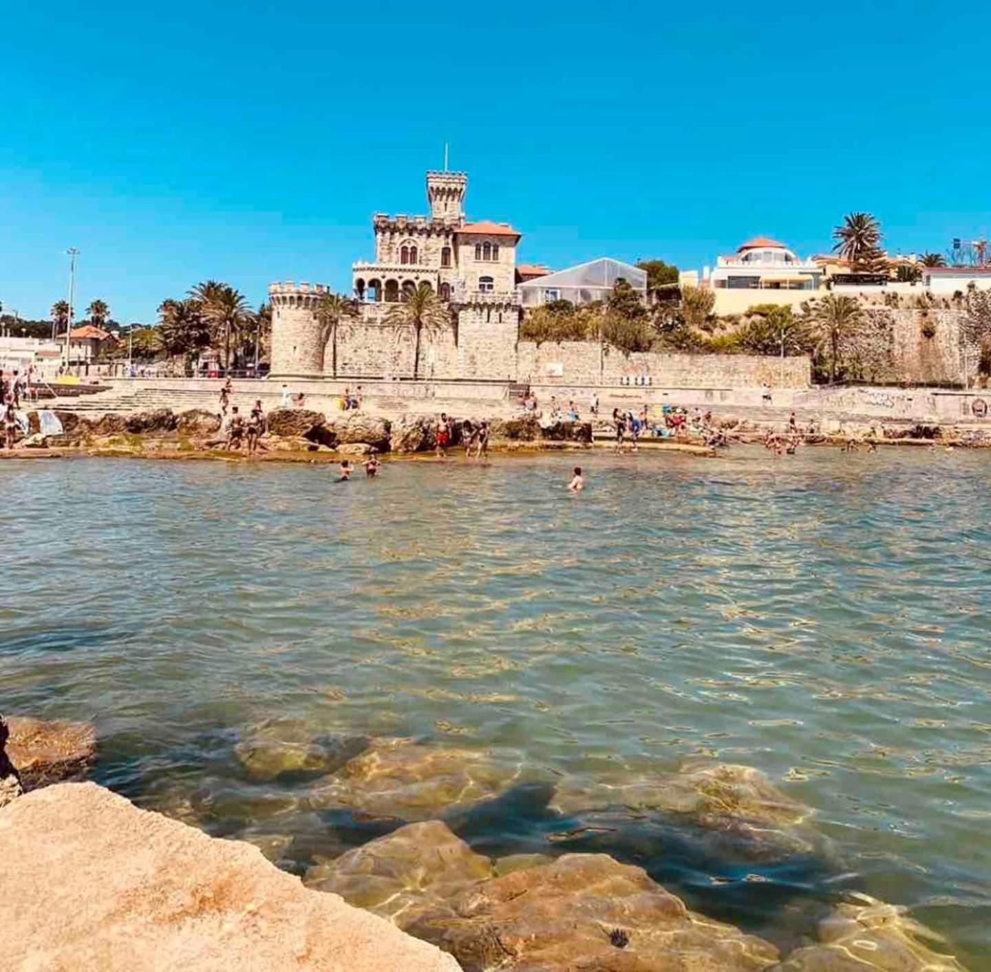Sea View 2 Mins Walk To Beach And Estoril Casino Exterior foto
